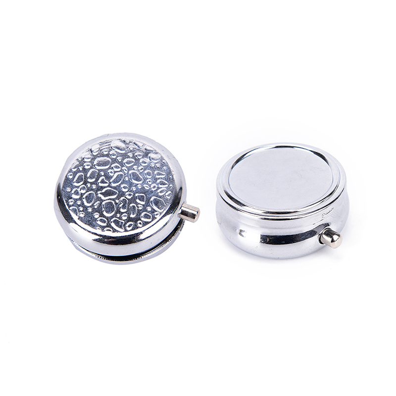 Travel Jewellery & Accessories Organiser - Metalowe pudełko na leki, organizer na