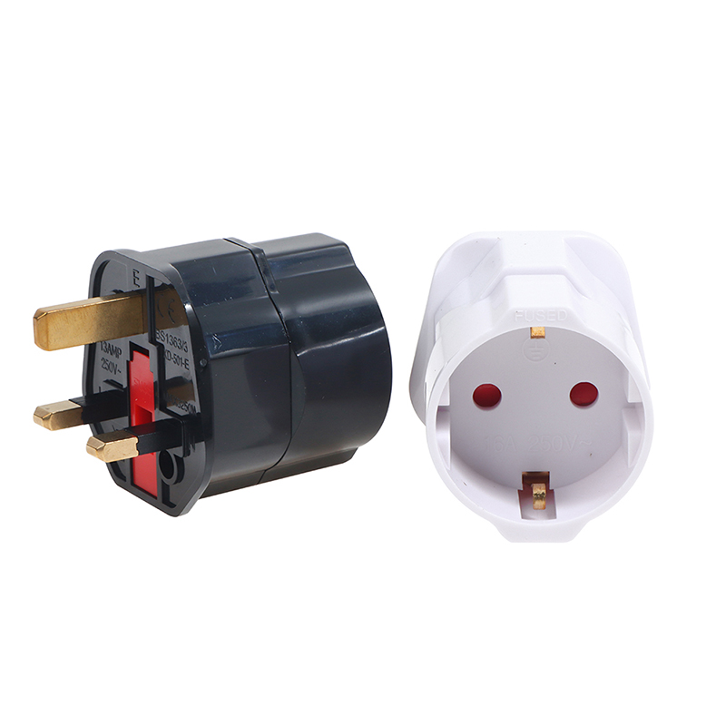 Travel Accessories Uk - 1 szt. Adapter podróżny z europejskim