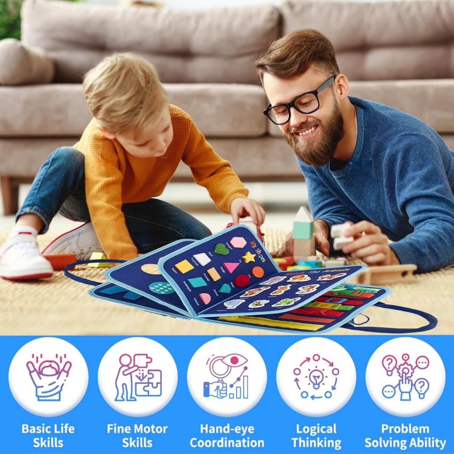 Tablica Manipulacyjna dla Malu – Travel Accessories Toddler recenzja i cena