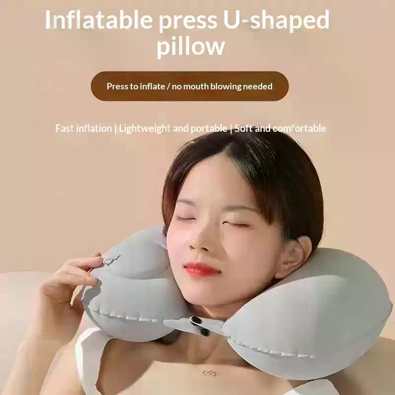 Nadmuchiwana, przenośna podusz – Travel Pillow Inflatable recenzja i cena
