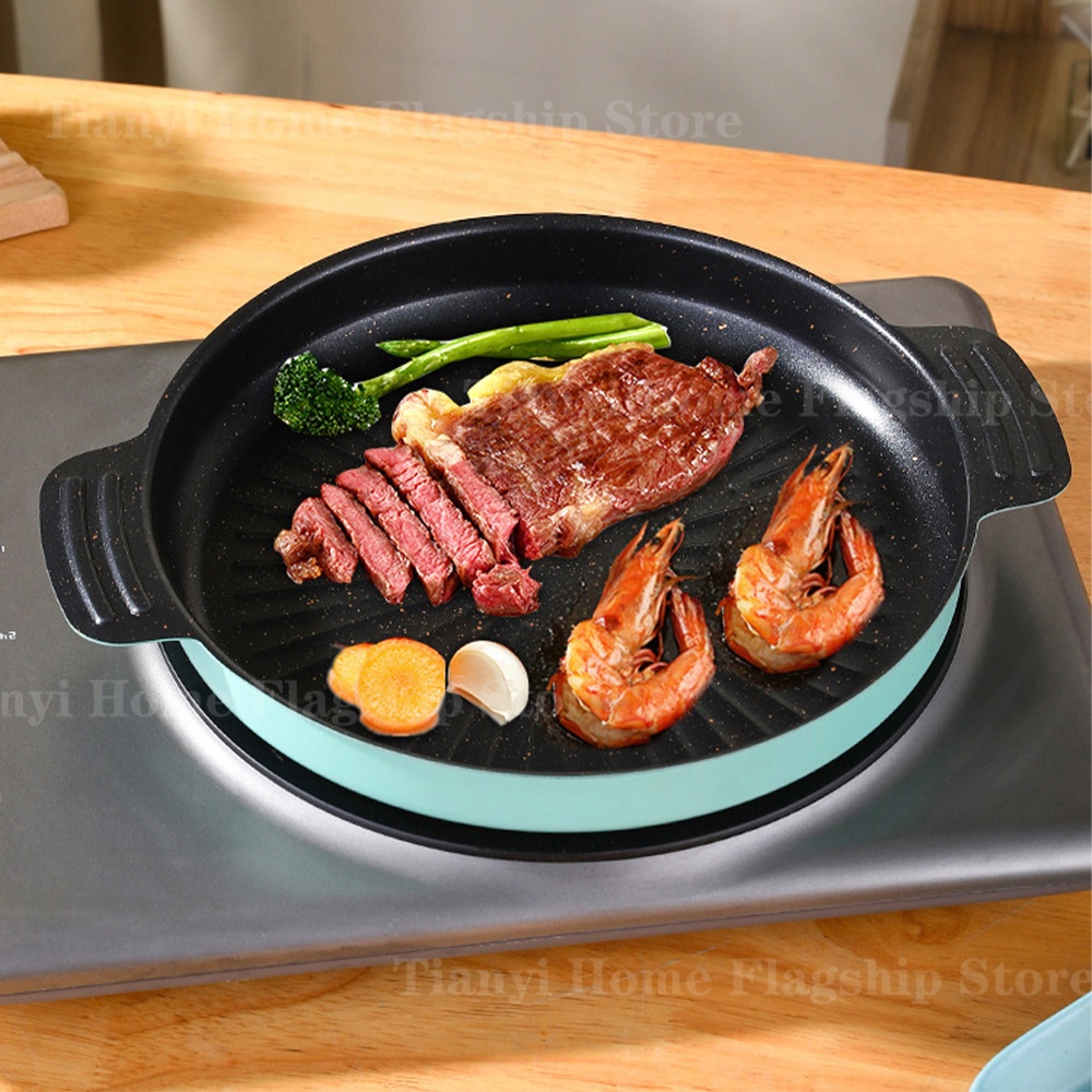 Okrągła patelnia grillowa z po – Travel Kitchen Accessories recenzja i cena