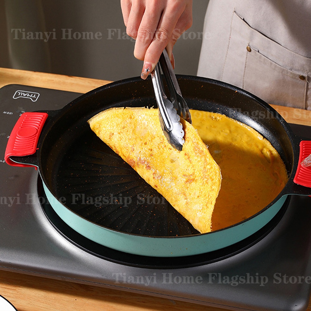 Okrągła patelnia grillowa z po – Travel Kitchen Accessories recenzja i cena