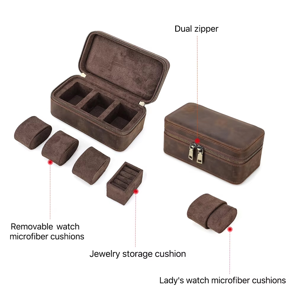 Pudełko na zegarki i biżuterię – Travel Jewellery & Accessories Organiser recenzja i cena