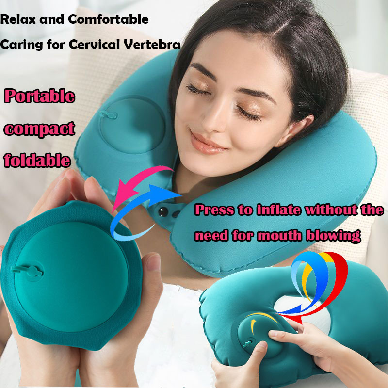 Przenośna, samopompująca się p – Travel Pillow Inflatable recenzja i cena