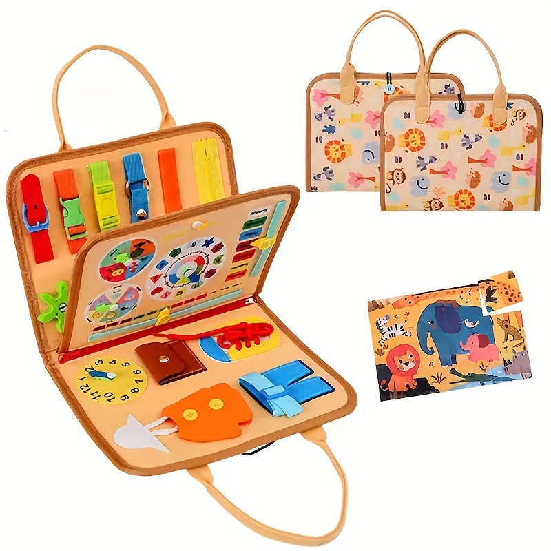 Zabawki Montessori dla maluchó – Travel Accessories Toddler recenzja i cena