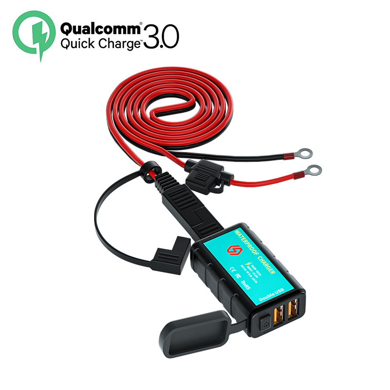 Motocykl 12V ładowarka USB wod – Travel Plug Type C recenzja i cena