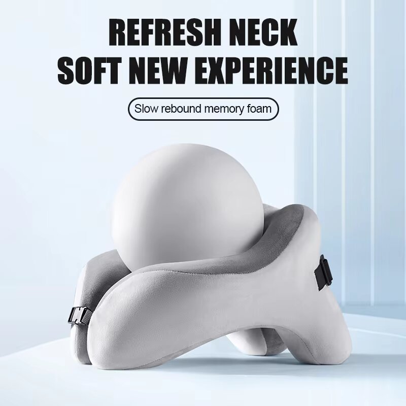Poduszka podróżna z pianki mem – Travel Pillow Inflatable recenzja i cena
