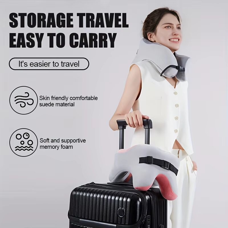 Poduszka podróżna z pianki mem – Travel Pillow Inflatable recenzja i cena