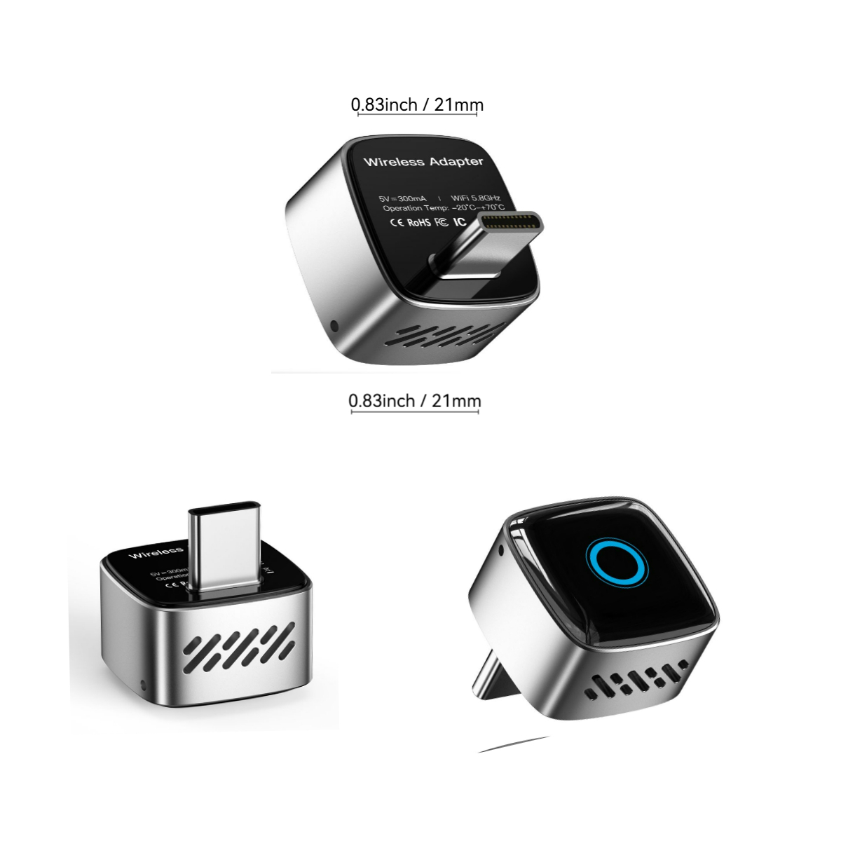 DRNVIYNC Adapter 2w1 przewodow – Travel Plug Type C recenzja i cena