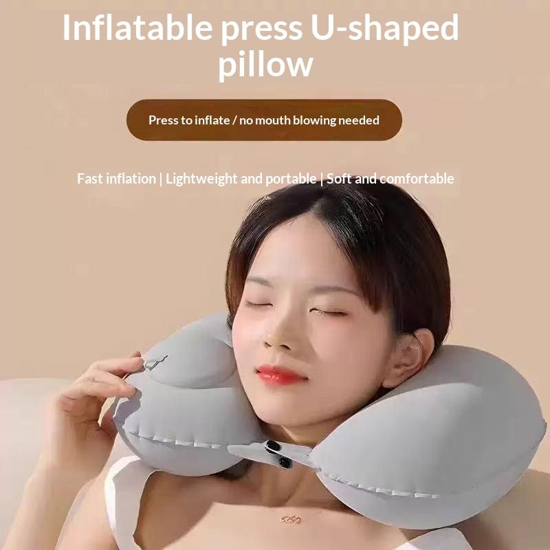 Samopompująca się, przenośna p – Travel Pillow Inflatable recenzja i cena