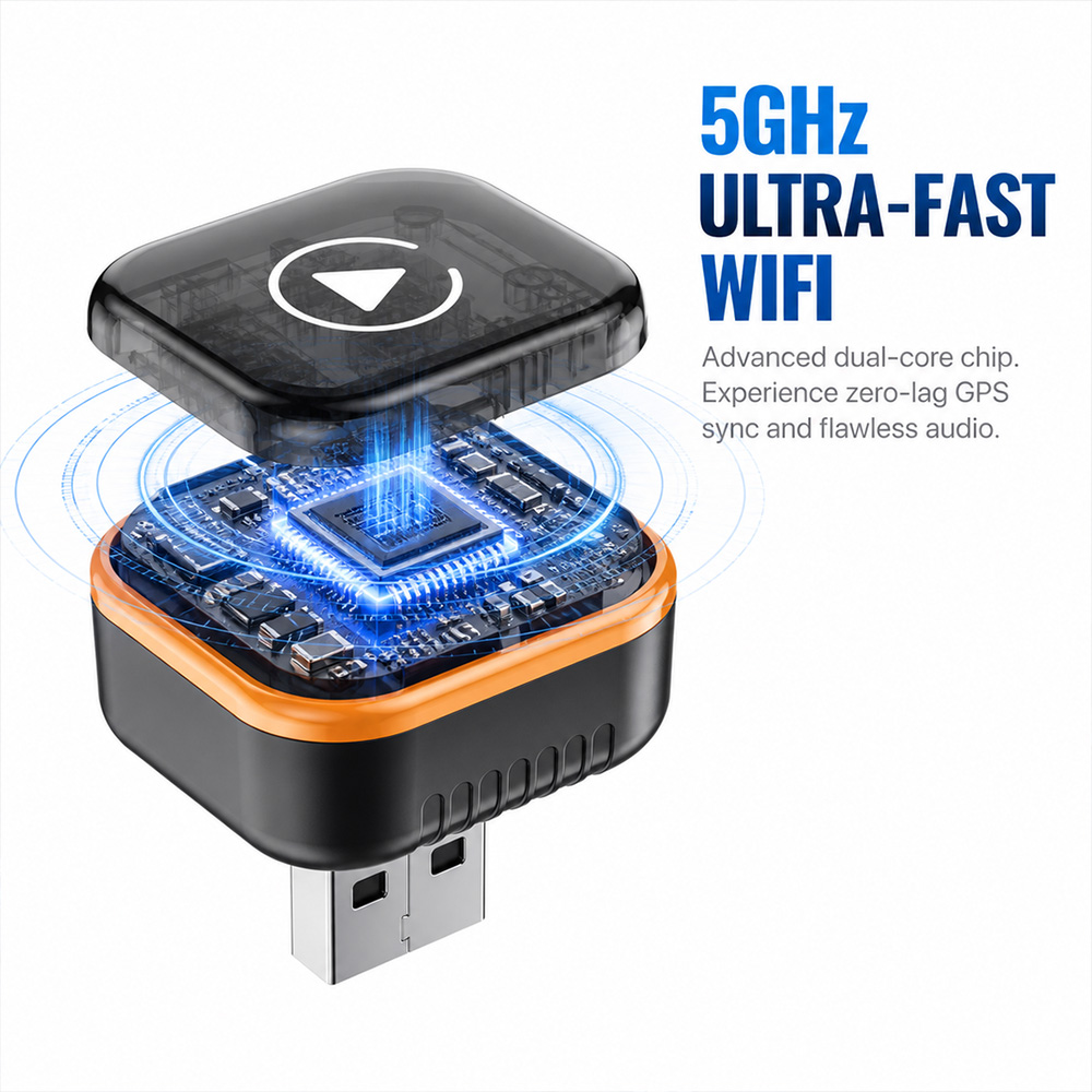Bezprzewodowy adapter CarPlay  – Travel Plug Type C recenzja i cena