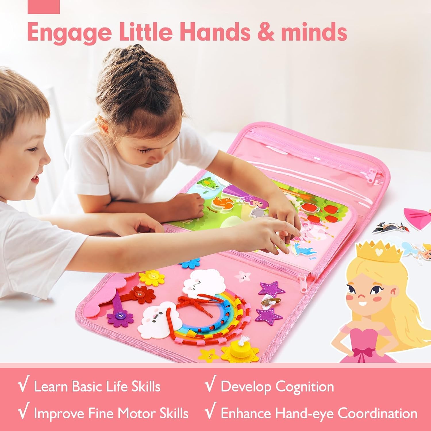 Zabawki dla maluchów Montessor – Travel Accessories Toddler recenzja i cena
