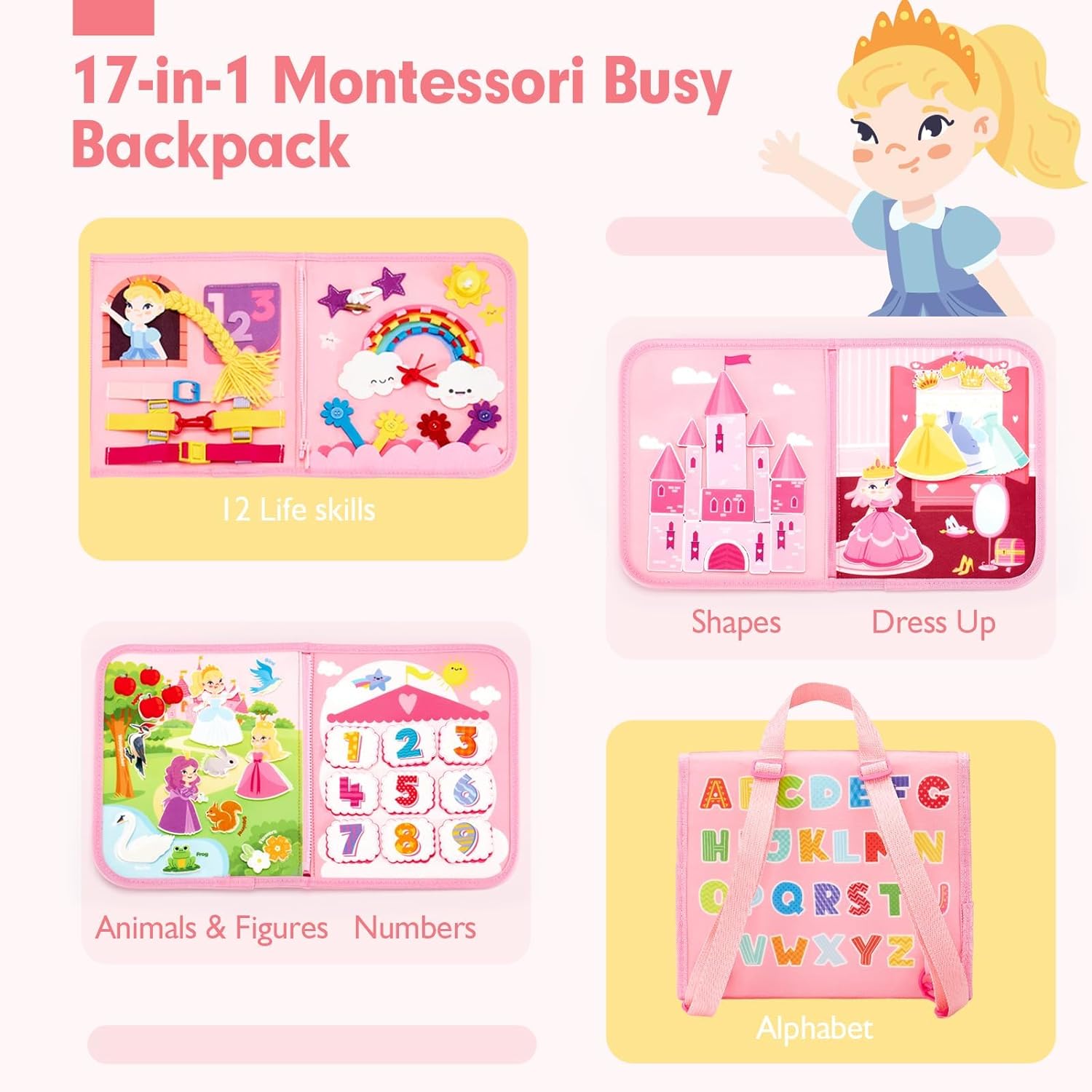 Zabawki dla maluchów Montessor – Travel Accessories Toddler recenzja i cena