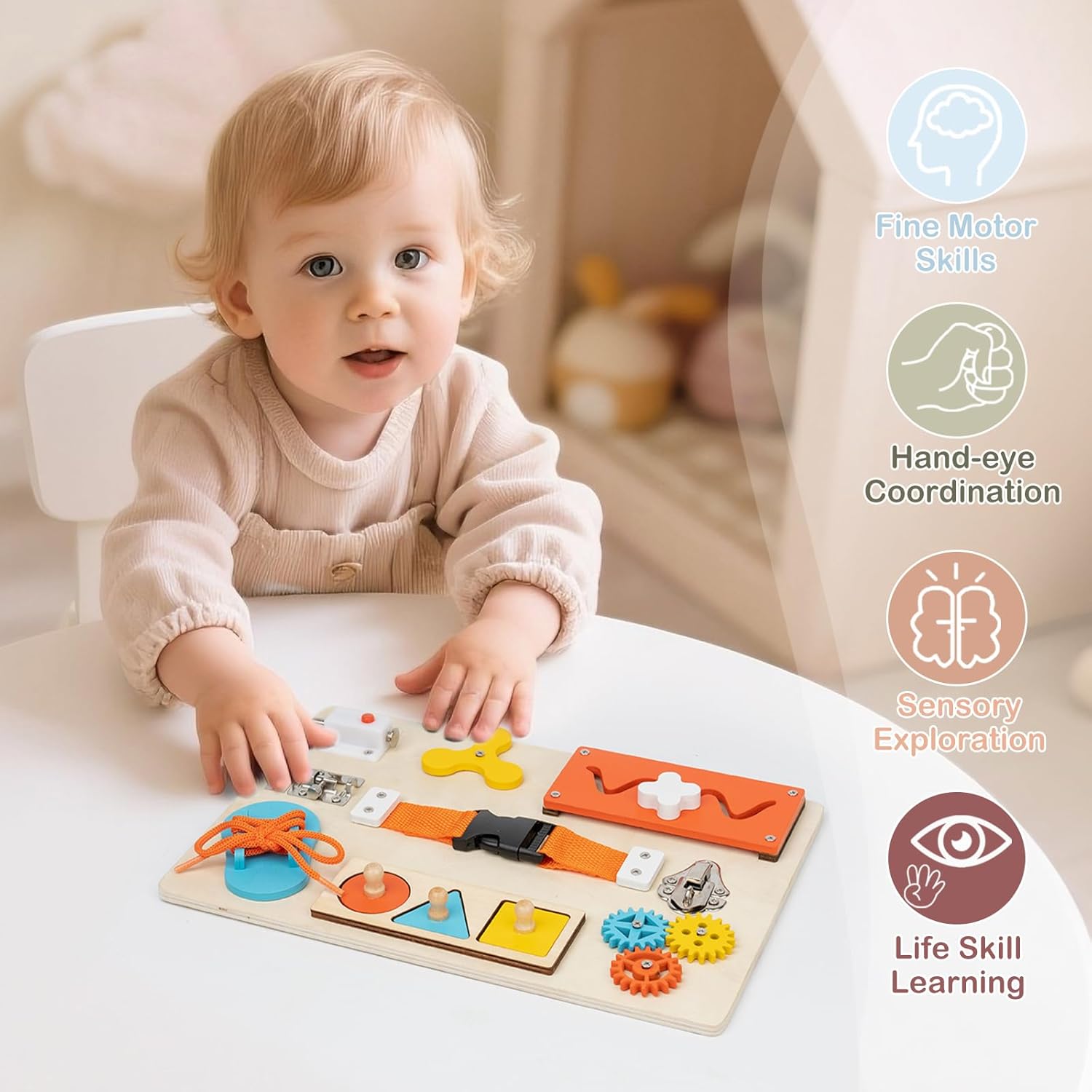 Tablica Manipulacyjna Montesso – Travel Accessories Toddler recenzja i cena