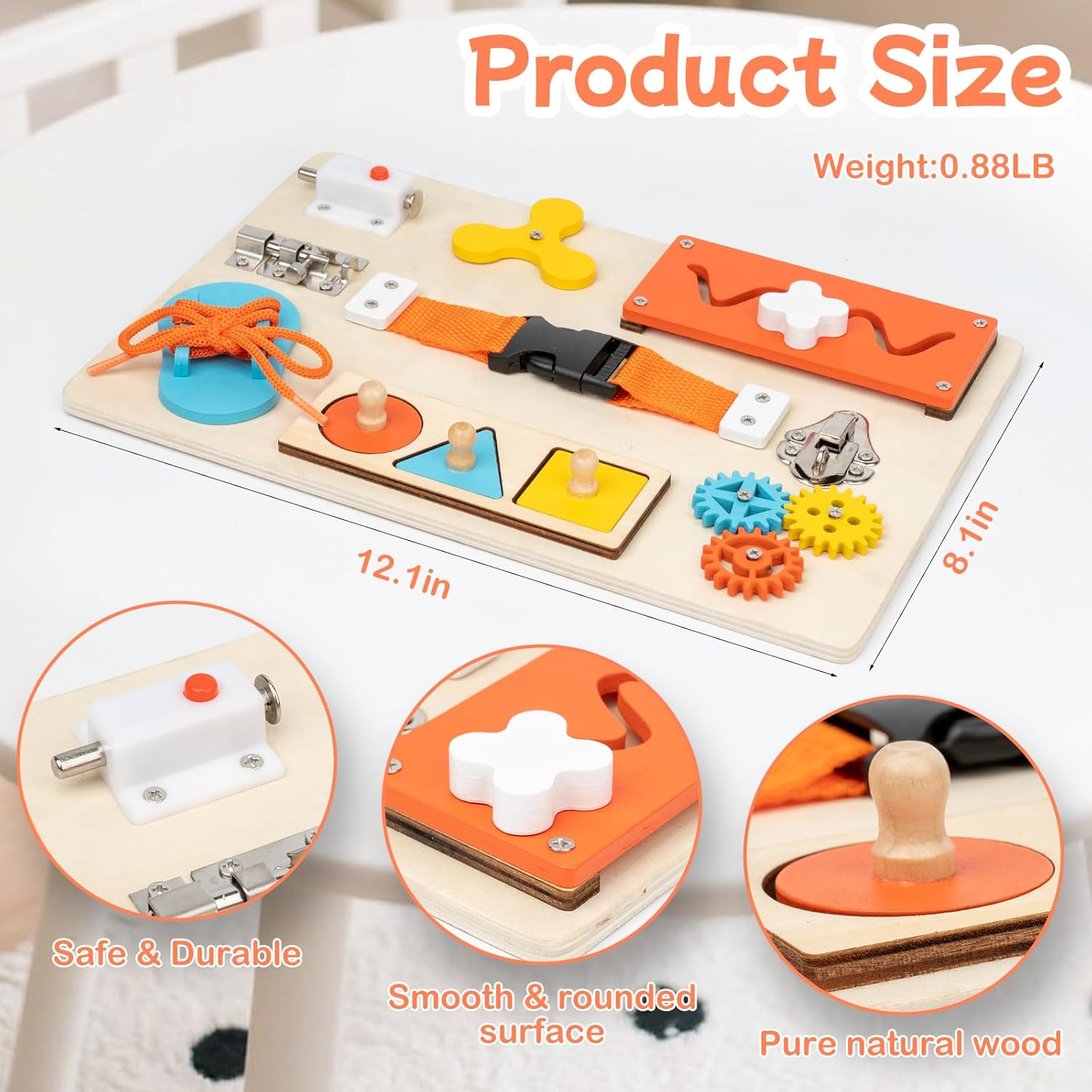 Tablica Manipulacyjna Montesso – Travel Accessories Toddler recenzja i cena