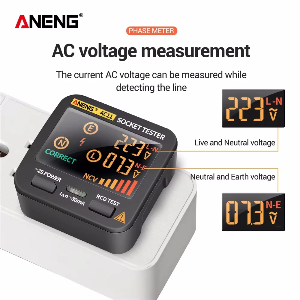 ANENG AC11 cyfrowy inteligentn – Travel Accessories Uk recenzja i cena