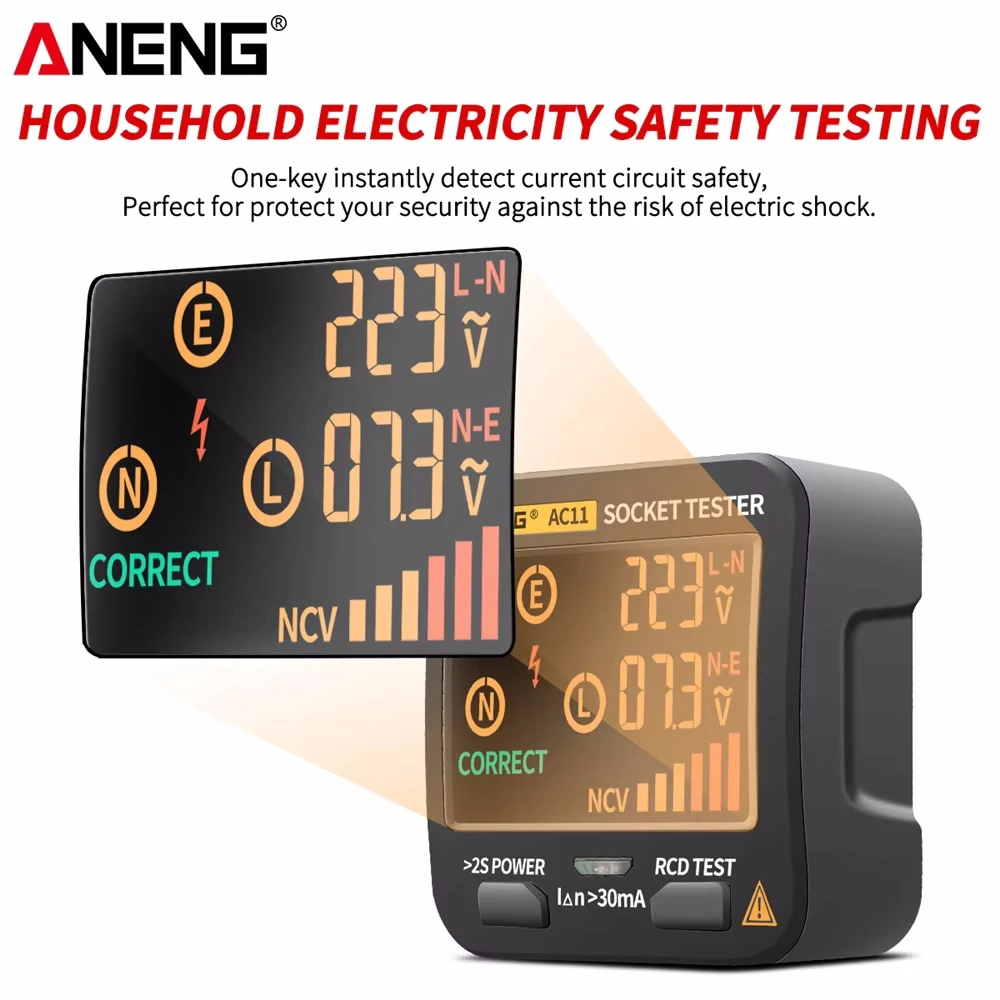 ANENG AC11 cyfrowy inteligentn – Travel Accessories Uk recenzja i cena