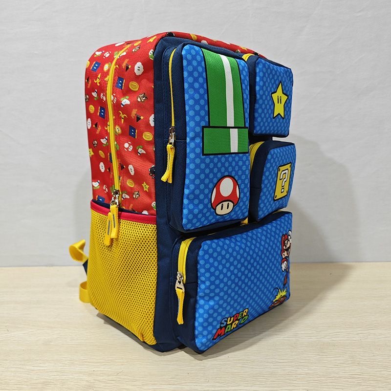 Plecak z kreskówkowym Mario, u – Travel Accessories Toddler recenzja i cena