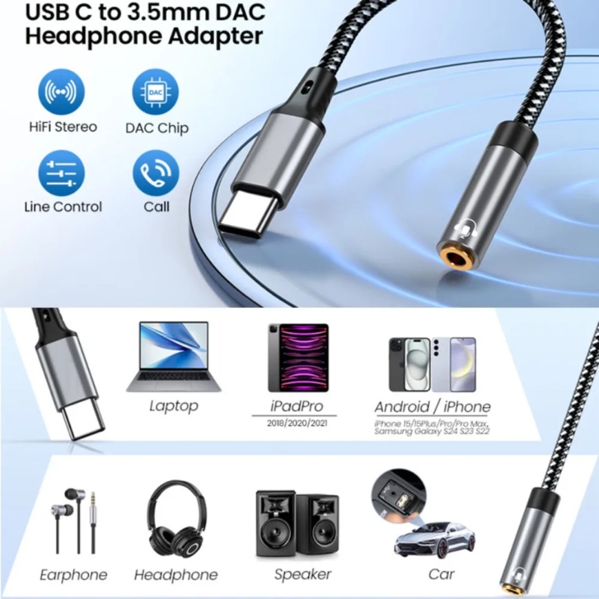 Kabel audio Type-C i USB do Au – Travel Plug Type C recenzja i cena