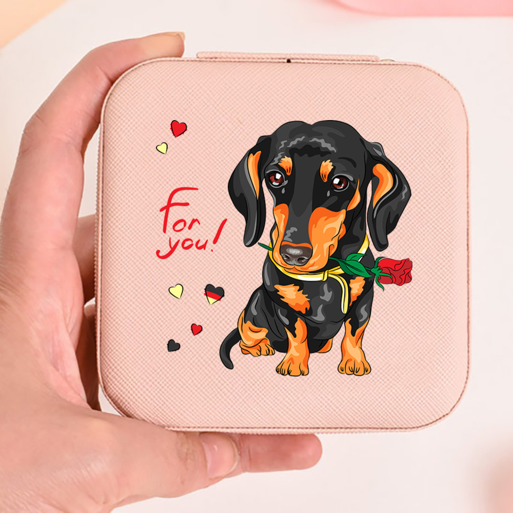 Kocham jamniki Pudełko na biżu – Travel Jewellery & Accessories Organiser recenzja i cena